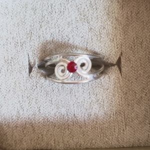 Sterling silver toe ring